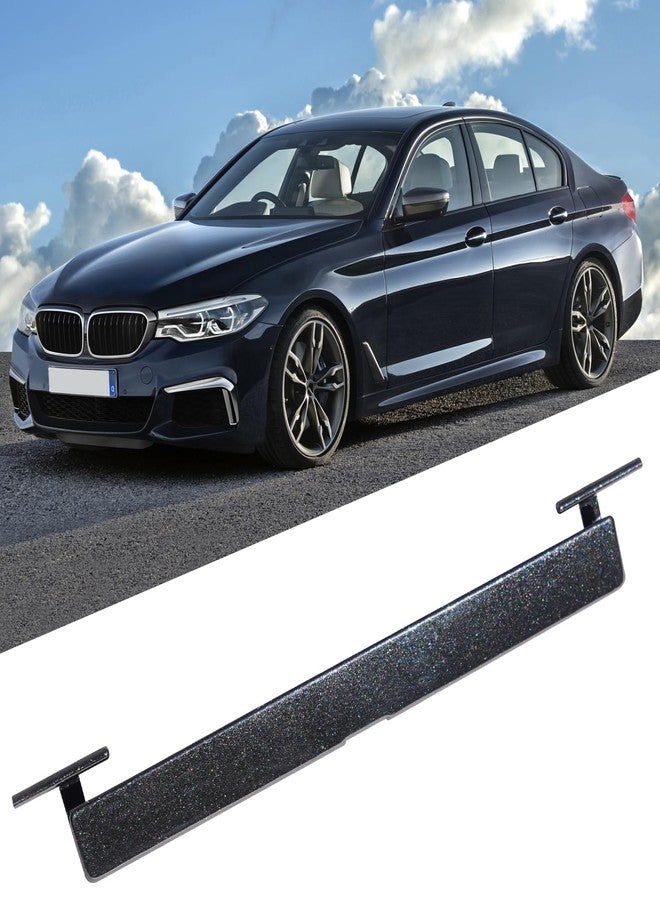 Jaronx غطاء منفذ حامل الأمتعة على سقف سيارة BMW الفئة الخامسة G30/G31 موديلات 2018-2023 من جارونكس، غطاء منفذ حامل الأمتعة على سقف سيارة BMW 520 525 530 540 M550، رقم القطعة 51137443691 (أسود ياقوتي معدني) - Image 1